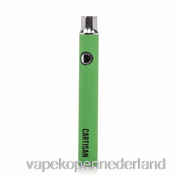 Elektronische Sigaret Vape Cartisan Knop Vv 350 510 Batterij Groen